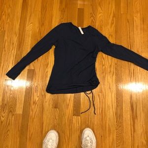 Navy blue LULULEMON long sleeve